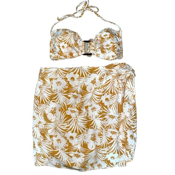 L*Space Swimset Hermosa Skort with Matching Swim Bikini Top Size Small - Picture 2 of 12